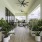 green foliage area with spacious seating