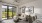living area that includes ample seating spaces and bright lighting